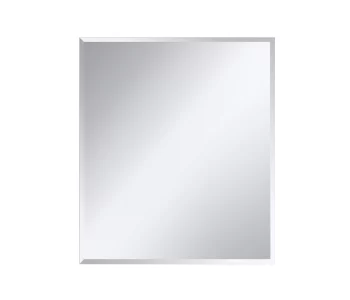 Шкаф-зеркало для ванной 1Marka Соната 60 1д. Белый глянец